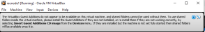 VirtualBox Guest Additions Error
